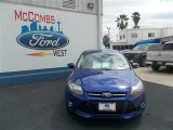 2013 Performance Blue Ford Focus Titanium Sedan #79058422