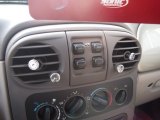 2005 Chrysler PT Cruiser GT Convertible Controls