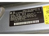 2008 BMW 3 Series 328i Convertible Info Tag
