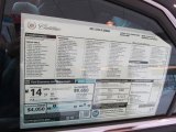 2013 Cadillac CTS -V Sedan Window Sticker