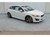 Ice White Volvo C30 in 2013