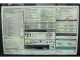 2013 BMW X1 xDrive 35i Window Sticker