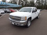 2013 Summit White Chevrolet Silverado 1500 LT Crew Cab 4x4 #79059021