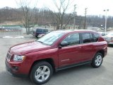 2013 Deep Cherry Red Crystal Pearl Jeep Compass Latitude 4x4 #79058863