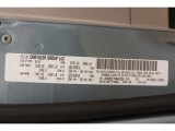 2010 Town & Country Color Code for Clearwater Blue Pearl - Color Code: PBG