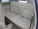 2001 Volkswagen New Beetle GLS Coupe Rear Seat