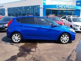 2013 Marathon Blue Hyundai Accent SE 5 Door #79126542