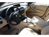 2013 BMW 3 Series 328i Sedan Venetian Beige Interior