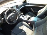 2010 Infiniti G 37 x AWD Coupe Graphite Interior
