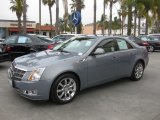 Sunset Blue Cadillac CTS in 2008