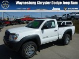 2007 Super White Toyota Tacoma Regular Cab 4x4 #79126643