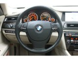 2009 BMW 7 Series 750Li Sedan Steering Wheel