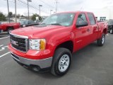 2011 GMC Sierra 3500HD Work Truck Crew Cab 4x4 Front 3/4 View