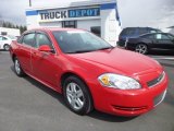 2010 Victory Red Chevrolet Impala LS #79151299