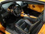 2006 Lamborghini Gallardo SE Black Interior