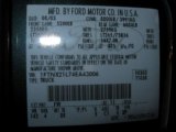 2004 F250 Super Duty Color Code for Dark Green Satin Metallic - Color Code: FW