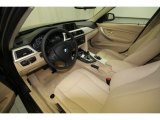 2012 BMW 3 Series 328i Sedan Venetian Beige Interior
