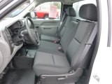 2012 Chevrolet Silverado 1500 Work Truck Regular Cab 4x4 Dark Titanium Interior