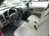 2005 GMC Canyon SL Regular Cab 4x4 Pewter Interior