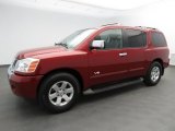 Red Brawn Nissan Armada in 2007