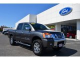 2010 Smoke Metallic Nissan Titan SE Heavy Metal Chrome Edition Crew Cab 4x4 #79157836