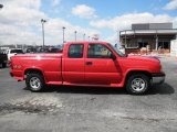 2003 Victory Red Chevrolet Silverado 1500 LS Extended Cab 4x4 #79158229