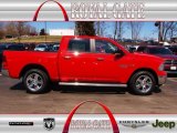 2013 Flame Red Ram 1500 Big Horn Crew Cab 4x4 #79199963