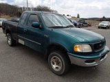 1997 Pacific Green Metallic Ford F150 XLT Extended Cab 4x4 #79200246