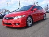 2011 Rallye Red Honda Civic Si Sedan #79200811