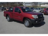 2006 Impulse Red Pearl Toyota Tacoma Regular Cab #79200517