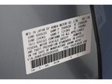 2005 RL Color Code for Meteor Silver Metallic - Color Code: B522M