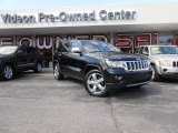 2011 Brilliant Black Crystal Pearl Jeep Grand Cherokee Overland 4x4 #79200758