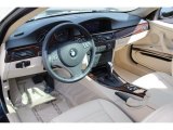 2012 BMW 3 Series 335i xDrive Coupe Cream Beige Interior