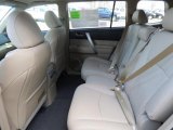 2013 Toyota Highlander SE Rear Seat