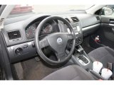2006 Volkswagen Jetta Value Edition Sedan Anthracite Black Interior
