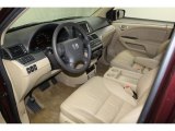 2009 Honda Odyssey Touring Ivory Interior