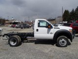 Oxford White Ford F550 Super Duty in 2013