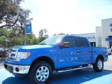 2013 Blue Flame Metallic Ford F150 XLT SuperCrew 4x4 #79200117