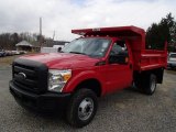 2013 Ford F350 Super Duty XL Regular Cab Dually Chassis Front 3/4 View