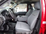 2013 Ford F550 Super Duty XL Crew Cab Chassis 4x4 Steel Interior