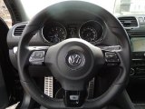 2012 Volkswagen Golf R 2 Door 4Motion Steering Wheel