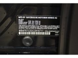 2012 5 Series Color Code for Carbon Black Metallic - Color Code: 416
