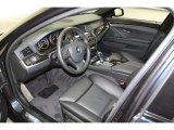 2012 BMW 5 Series 535i Sedan Black Interior