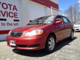 2006 Impulse Red Pearl Toyota Corolla LE #79200586