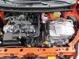 2013 Toyota Prius c Hybrid Two 1.5 Liter DOHC 16-Valve VVT-i 4 Cylinder Gasoline/Electric Hybrid Engine