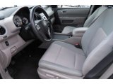 2009 Honda Pilot EX Gray Interior