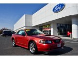 2002 Laser Red Metallic Ford Mustang GT Convertible #79263444