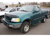 1997 Ford F150 XLT Regular Cab 4x4 Front 3/4 View