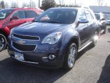 Atlantis Blue Metallic Chevrolet Equinox in 2013