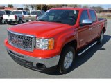 2010 GMC Sierra 1500 SLE Crew Cab Front 3/4 View